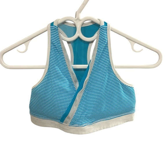lululemon athletica Other - Lululemon Blue and White Sports Bra